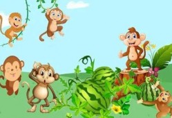 动画片猴子吃瓜,动画奇遇记之瓜果盛宴